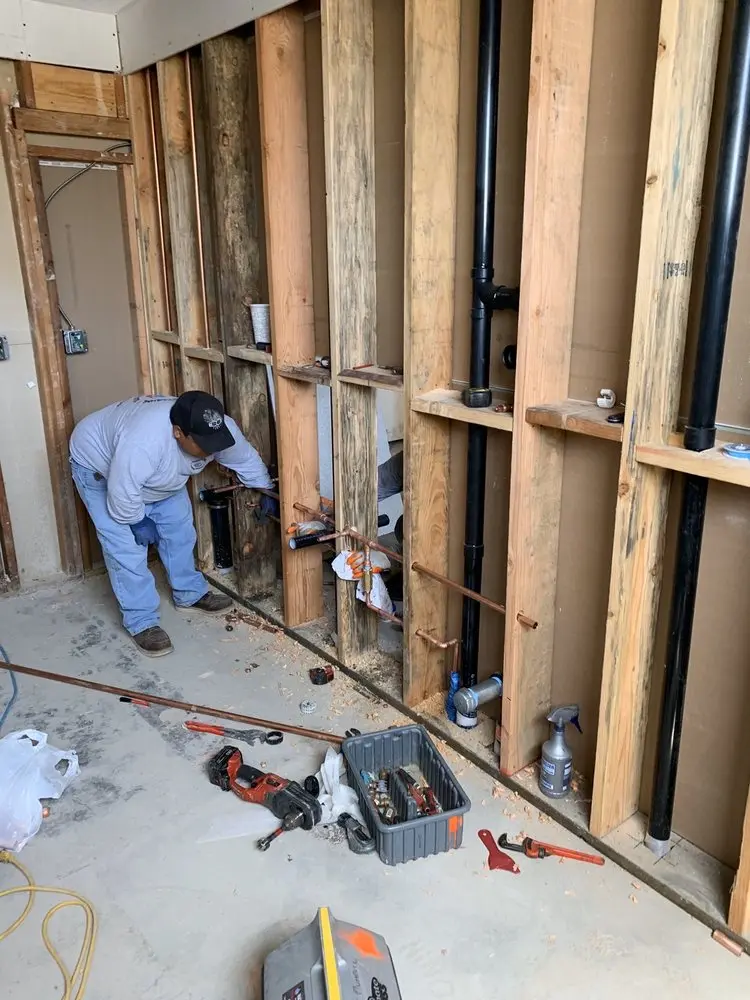 Commercial rough-in plumbing for Trenchless Sewer Repair in West Dundee